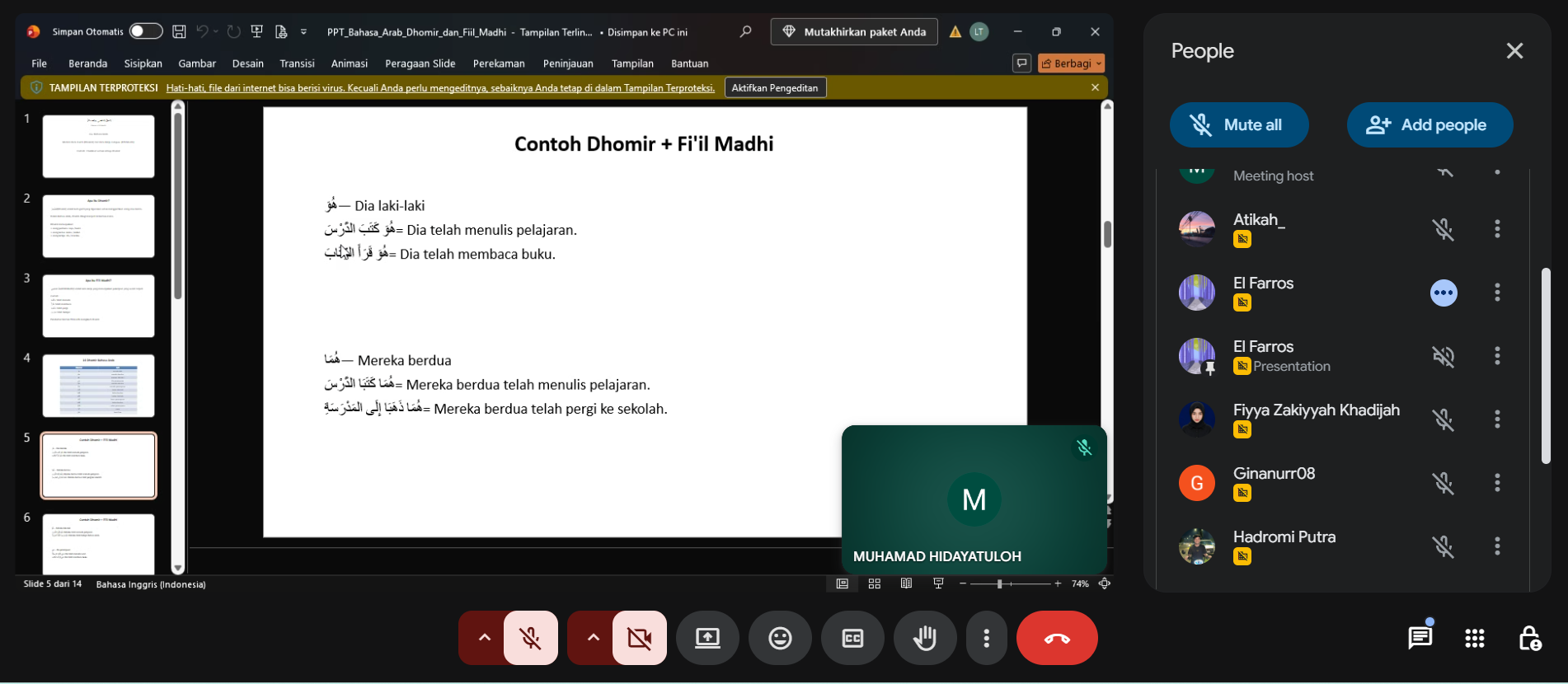 Belajar Bahasa Arab